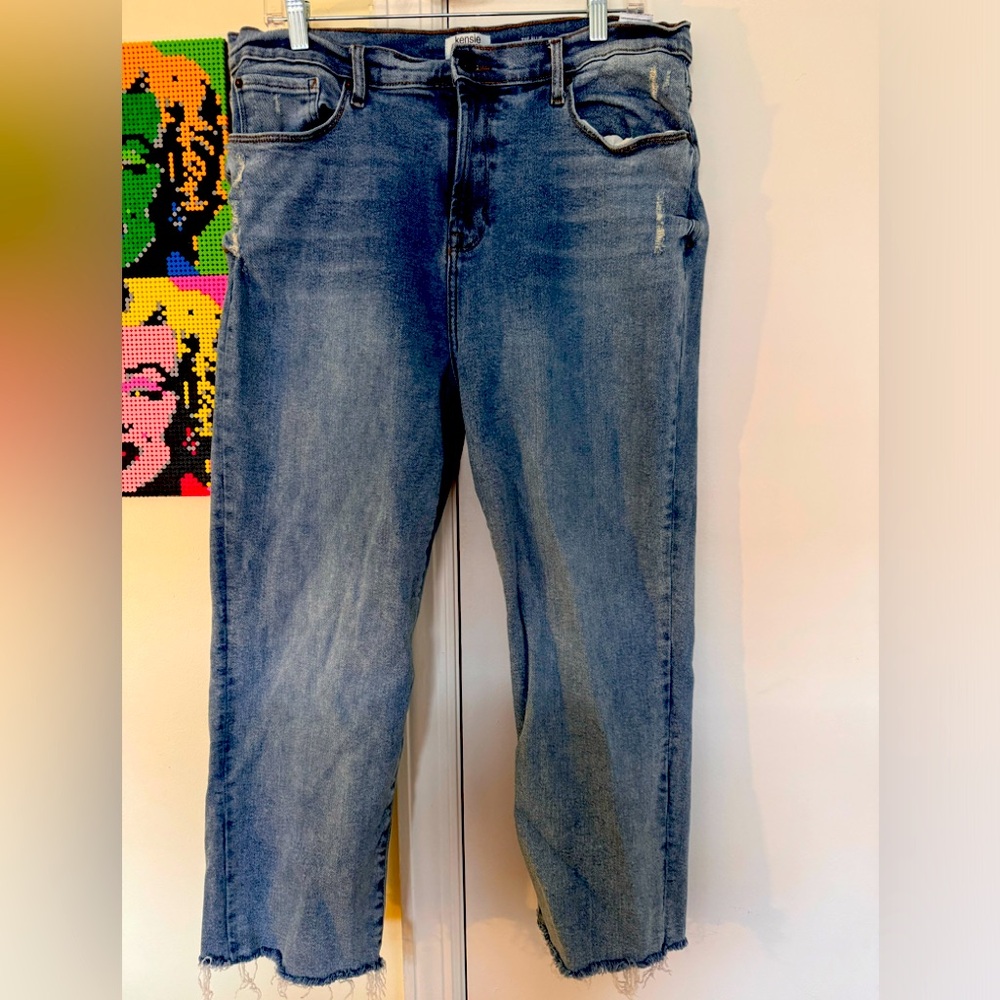 Kensie boot cut jeans